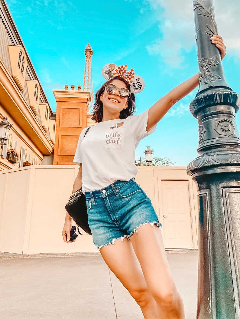 Little Chef Mouse Ears  Mouse Headband  Sequin Ears  Disney image 3