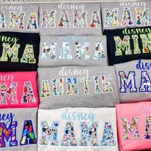 Disney Mama Embroidered Sweatshirt image 2