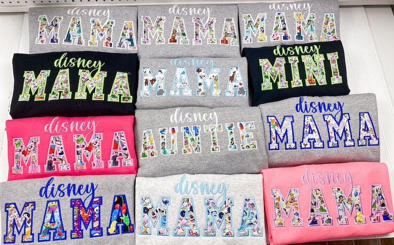 Disney Mama Embroidered Sweatshirt image 2