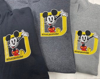 Annual Passholder Embroidered Sweatshirt