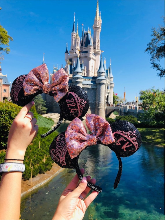 Princess Half Marathon Mouse Ears - Etsy display picture 2