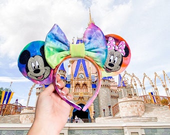 Tie Dye Mouse Ears