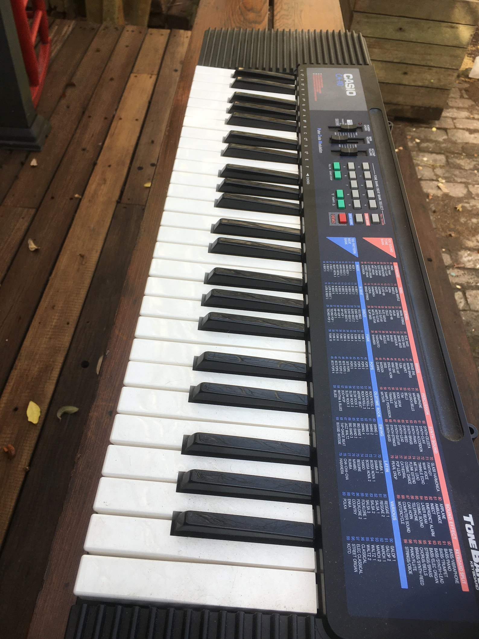 casio ca 110 keyboard