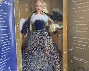 Barbie vintage para recibir el año nuevo