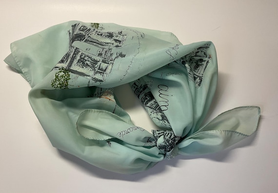 Paris souvenir head scarf