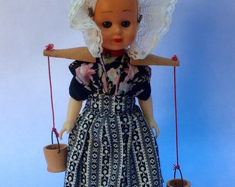 dutch doll in tradional costume