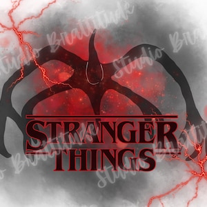 Stranger Mind Flayer Sublimeringsdesign