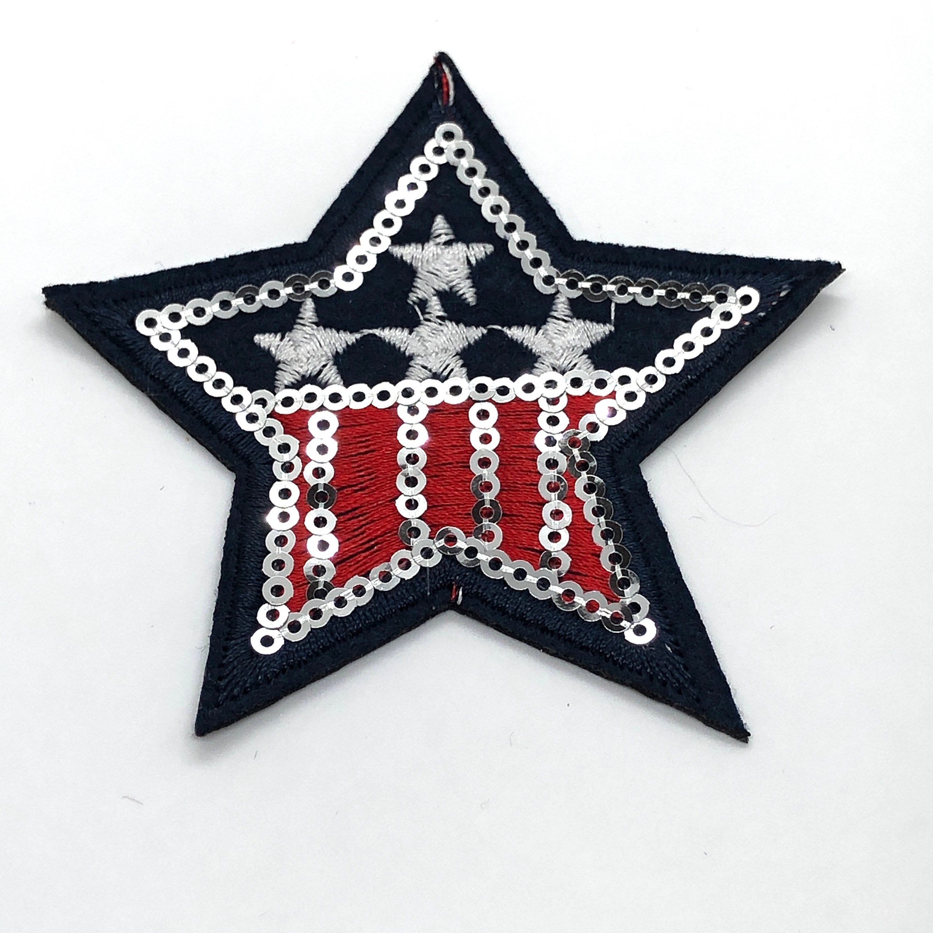 Medium Sequin Iron On Patches Sequin Patch DIY Projects Etsy