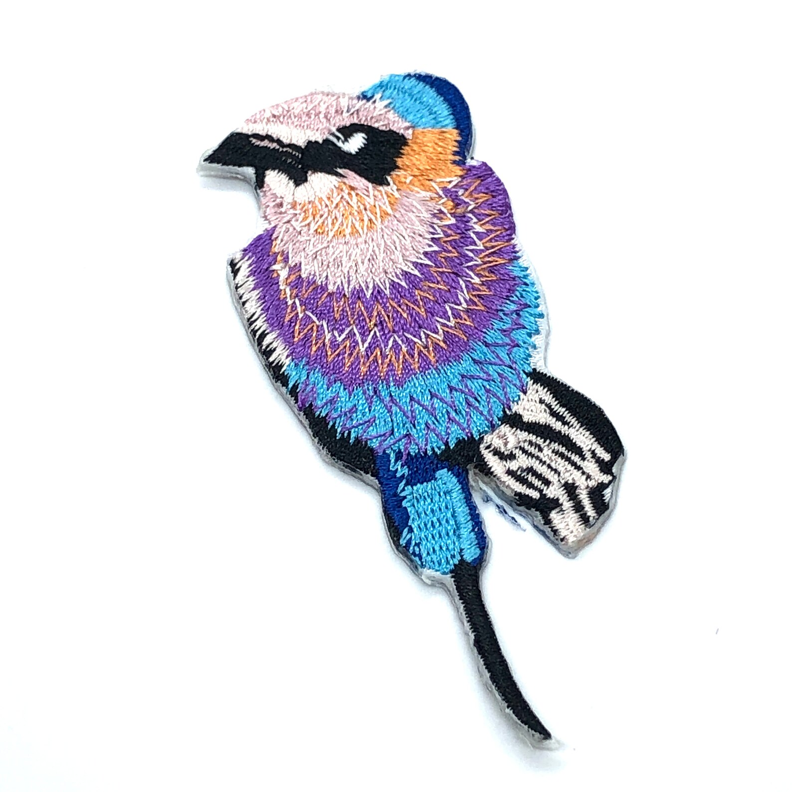 Medium Embroidered Iron On Bird Patches Embroidered Bird Etsy