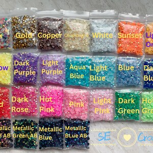 5000pcs 2MM Bulk Bag AB Jelly Flatback Resin High Quality 14 Faceted Rhinestone DIY