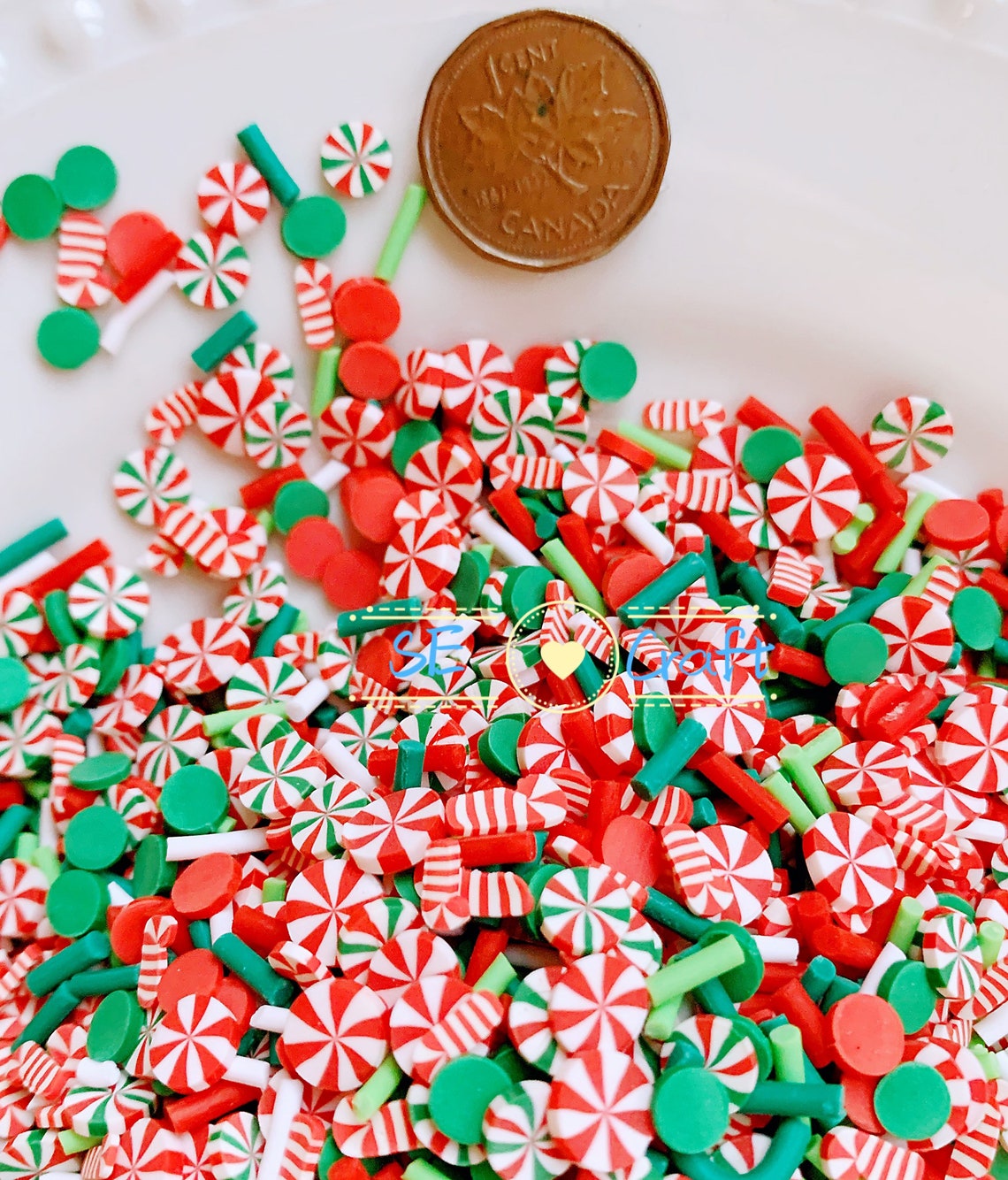 6g 15G 30 100g Christmas Peppermint Swirl Candy Holiday Mix | Etsy