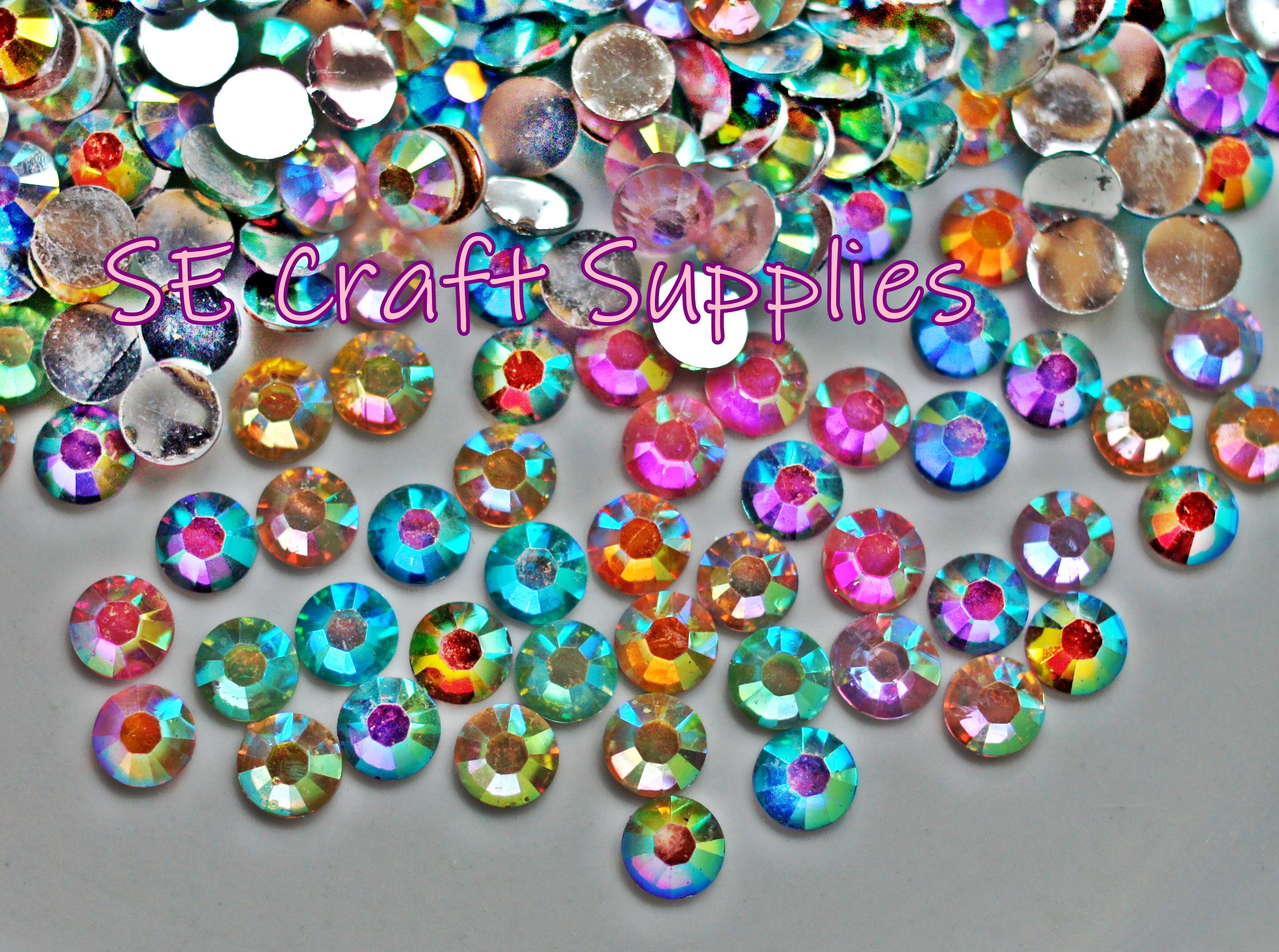 200pcs Black Of SS16 Crystal Rhinestones Perfect For Crafts, Nails,  Clothes, Shoes, Bags & DIY Art!
