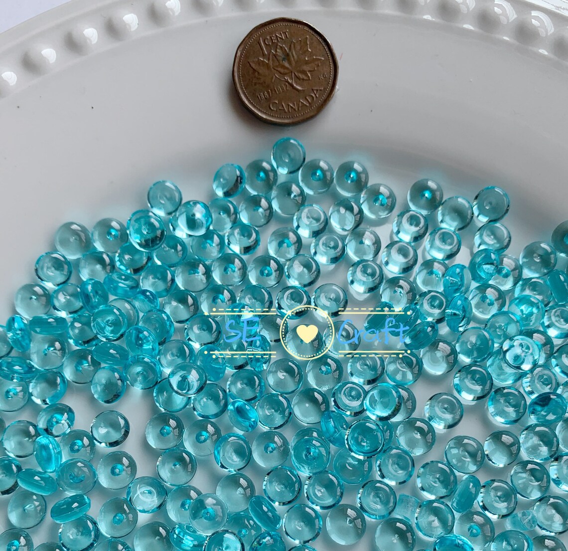 Fish bowl Blue Fishbowl Bead For Slime DIY Etsy