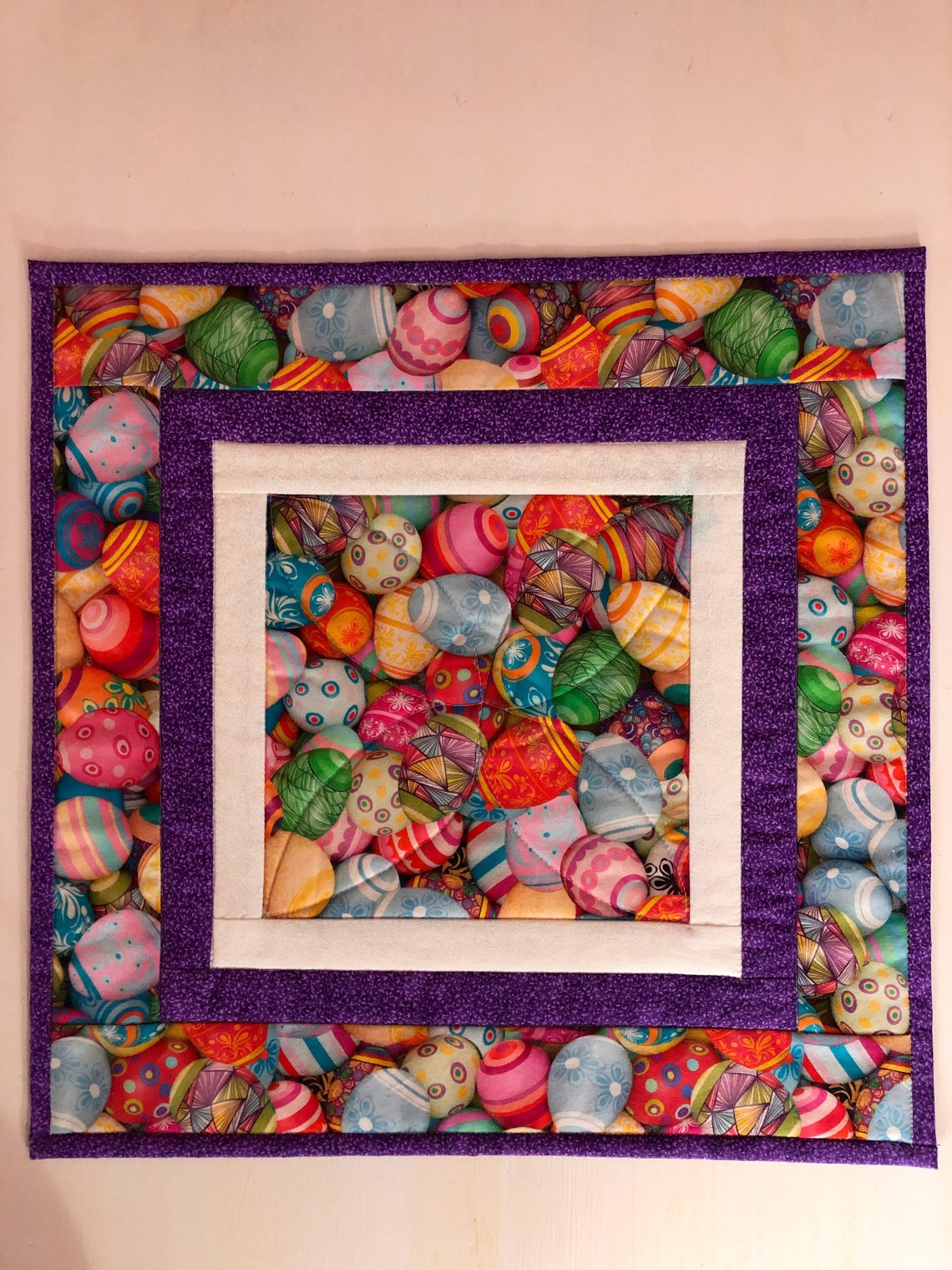 Easter Quilt Table Topper - Etsy