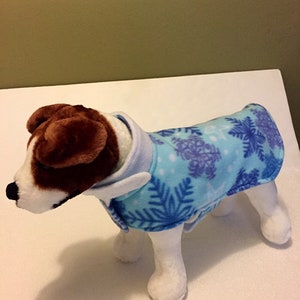 Fleece Dog Coat for Small Dog