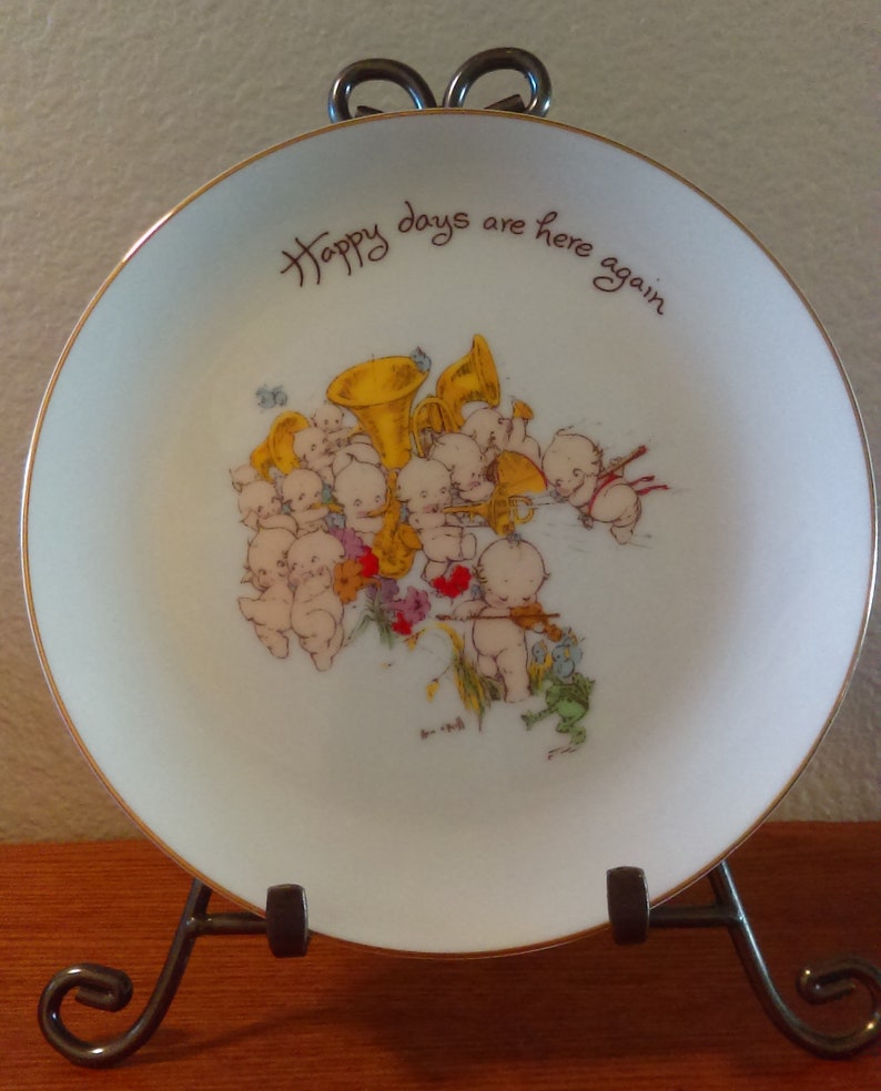 kewpie collector plates