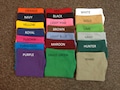 Cornhole Bags UNFILLED, empty, ready to fill and sew shut. ACA Reg. Bags. Pick from 20 colors. Order the quantity you want.