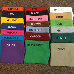 Cornhole Bags UNFILLED, empty, ready to fill and sew shut. ACA Reg. Bags. Pick from 20 colors. Order the quantity you want.