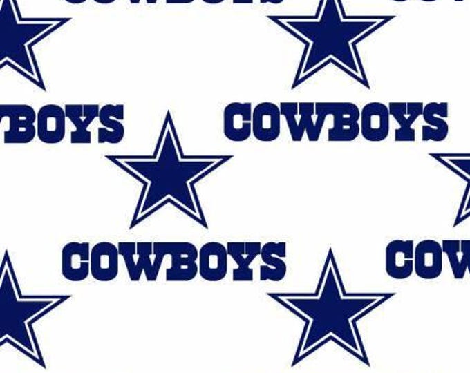 Dallas Cowboys 100% Cotton Fabric Officially Licensed