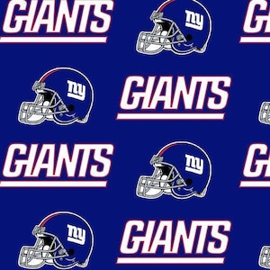 Giants Cotton Fabric 100% Cotton Officially Licensed