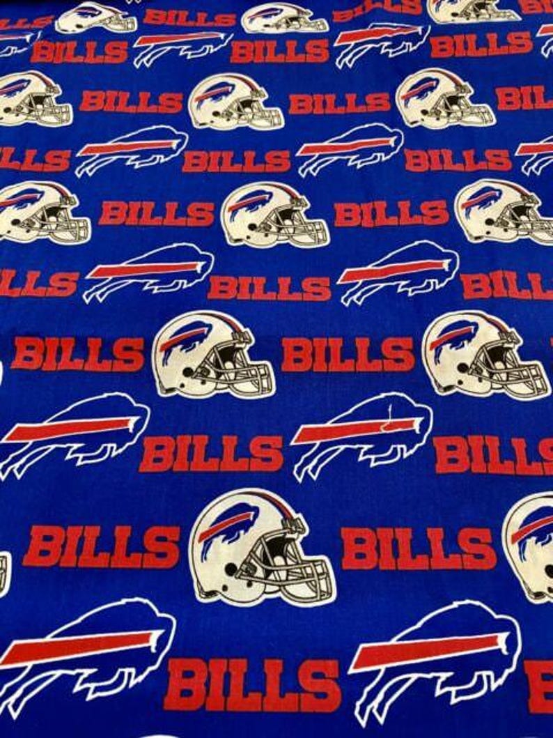 Buffalo Bills 100% Cotton Ships in 1 Business Day Officially Licensed 画像 1