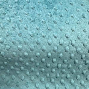 Shannon Fabrics Cuddle Dimple Dot Caribbean Minky 100% Polyester image 1