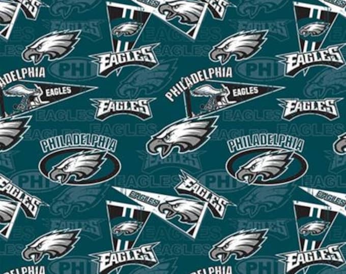 Philadelphia Eagles  Cotton Fabric 100% Cotton    NEW Officially Licensed