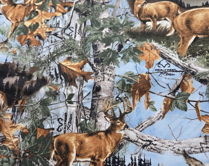Camouflage Realtree X the Green 100% Cotton