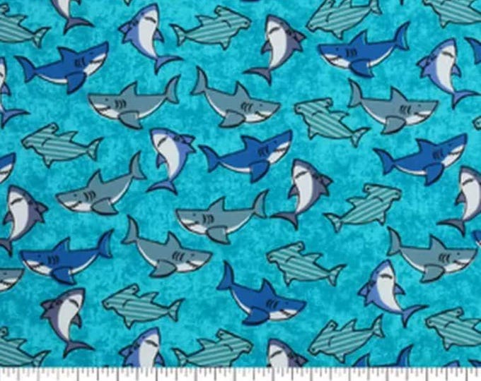 Shark Fabric 100% Cotton