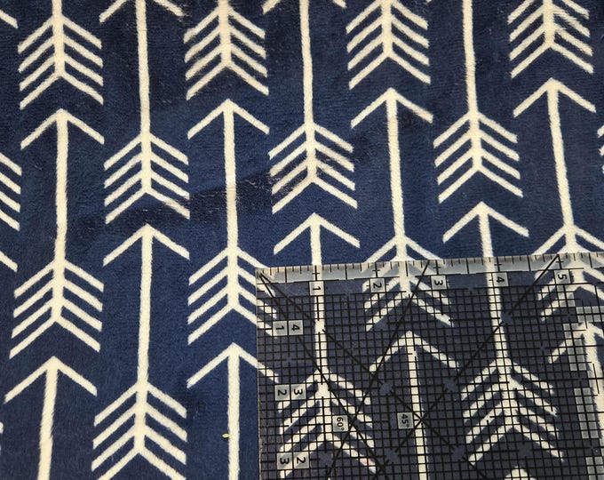 Premier Archer Cuddle Navy/Snow Shannon Fabrics by the yard