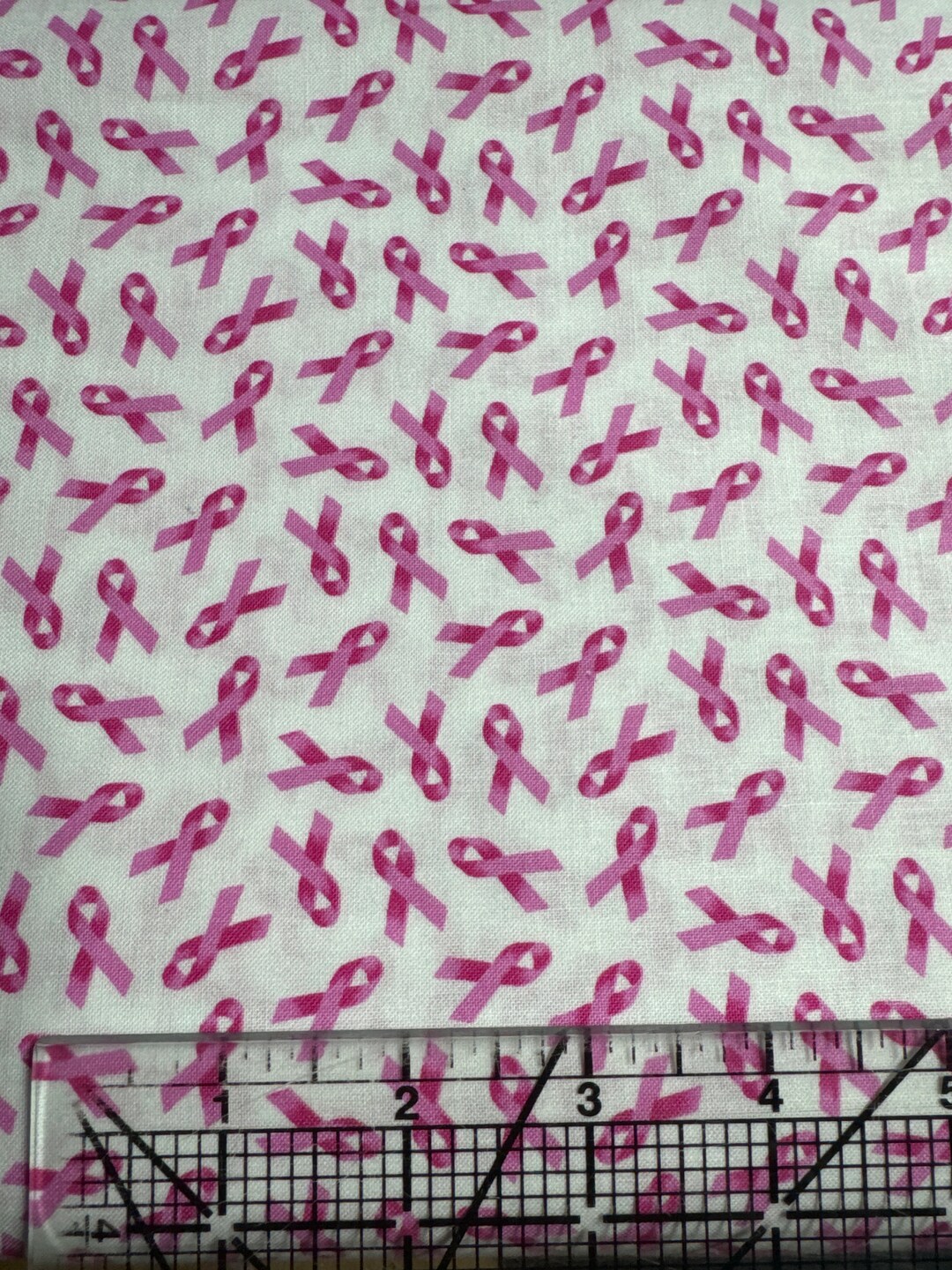 Pattern Print Pink Ribbon Breast Cancer Awareness Duvet Cover Bedding Set