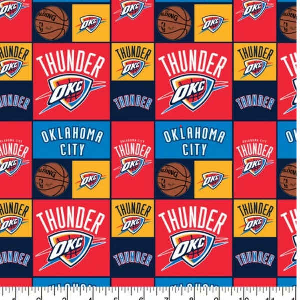 Oklahoma Thunder Basketball 100% Cotton