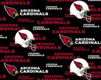 Arizona Cardinals Fabric 100% Cotton Officially Licensed