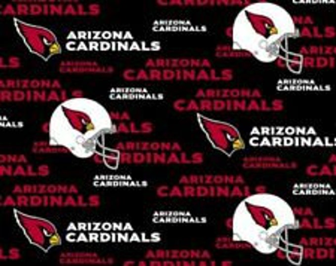 Arizona Cardinals Fabric 100% Cotton Officially Licensed
