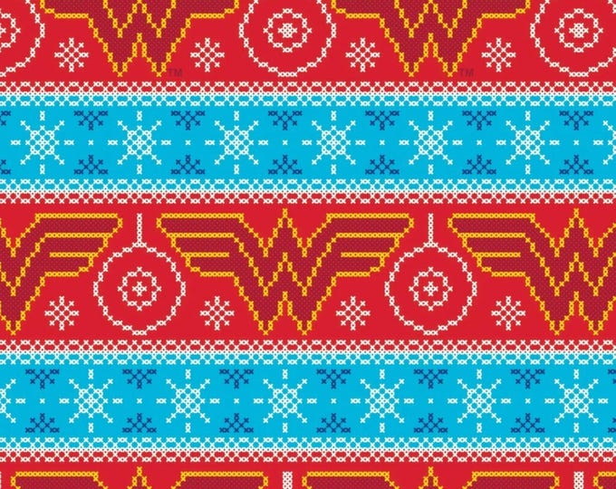 Wonder Woman Licensed Cotton Fabric 100% Cotton Officially Licensed