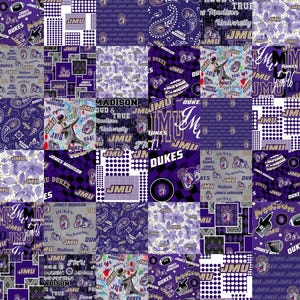 James Madison 100% Cotton Fabric Officially Licensed Cheater Quilt