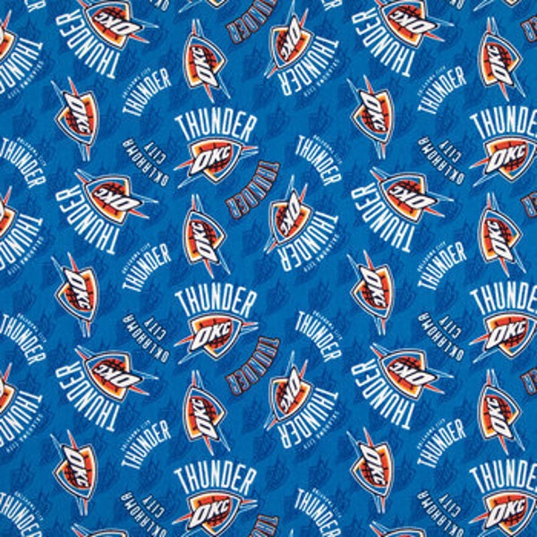 Oklahoma Thunder Basketball 100% Cotton