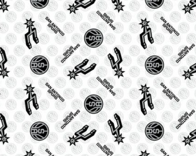 San Antonio Spurs Basketball 100% Cotton Officially Licensed