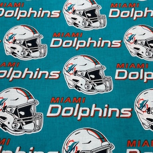 Miami Dolphins 100% Cotton Officially Licensed