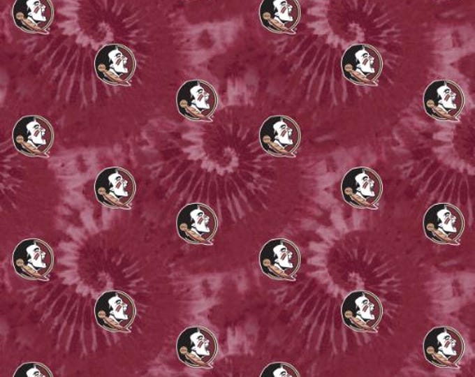 Florida State Seminoles FSU  100% Cotton Tie Dye Officially Licensed