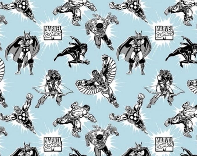Marvel Comics Cotton Fabric 100% Cotton Officially Licensed