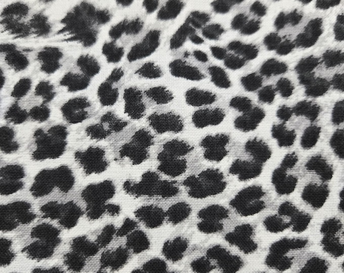 Jaguar Print Cotton Fabric 100% Cotton