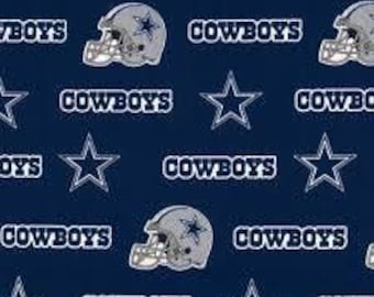 Dallas Cowboys 100% Cotton Fabric Officially Licensed