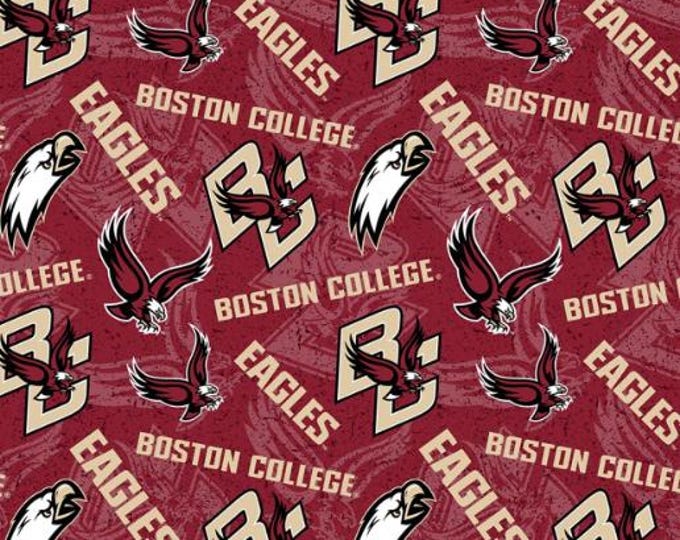 Boston College Eagles Tone on Tone  100% Cotton Officially Licensed