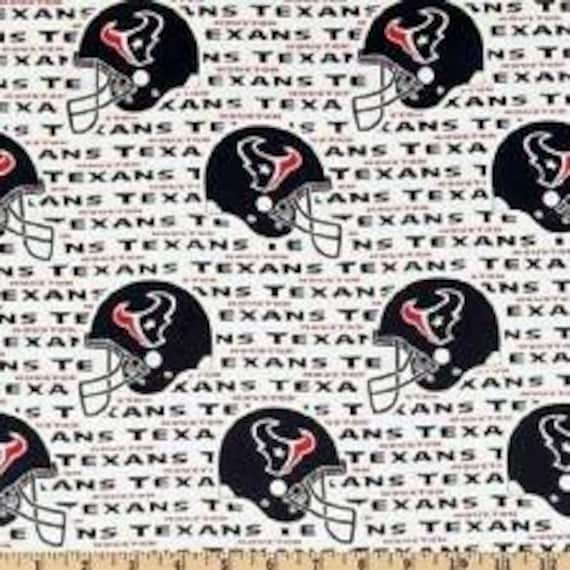 Houston Texans Cotton Fabric 100% Cotton Officially Licensed
