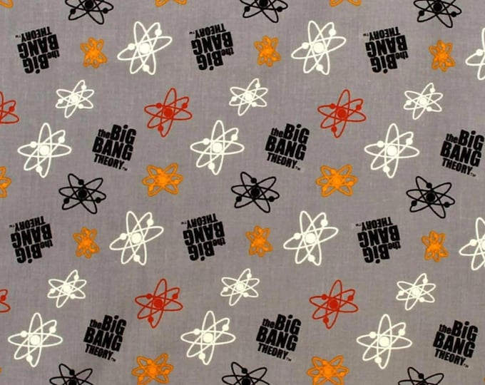 The Big Bang Theory Cotton Fabric 100% Cotton Officially Licensed