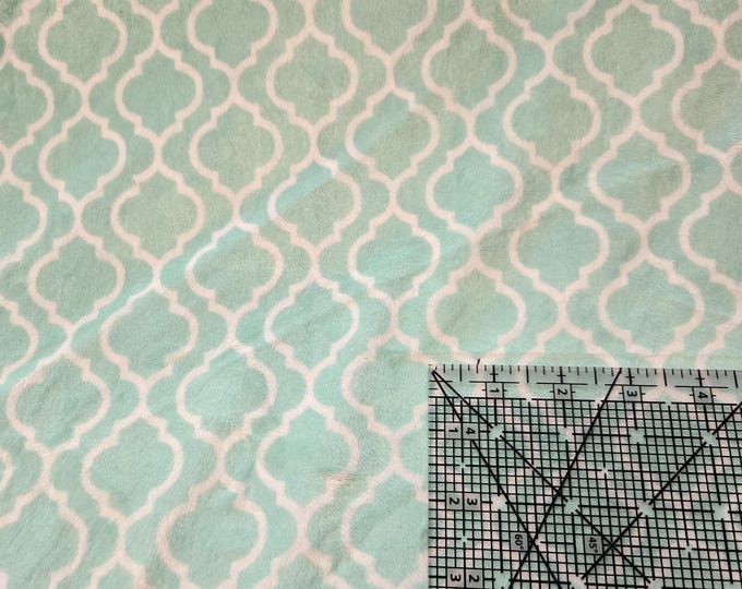 Trellis Cuddle Opal Shannon Fabrics by the yard