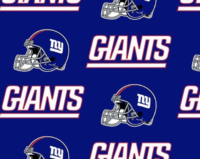 Giants Cotton Fabric 100% Cotton Officially Licensed