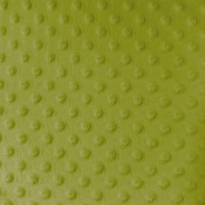 Shannon Fabrics Cuddle Dimple Dot Kiwi Green Minky 100% Polyester image 1