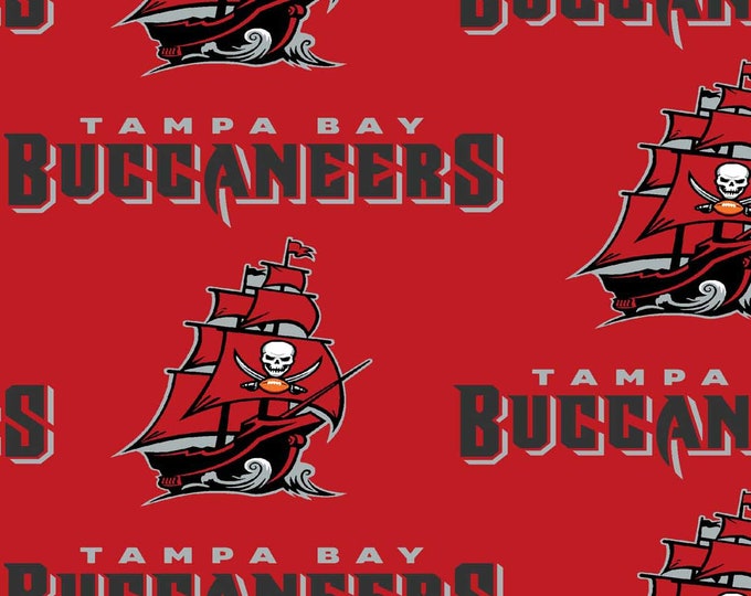 Tampa Bay Buccaneers 100% Cotton Officially Licensed